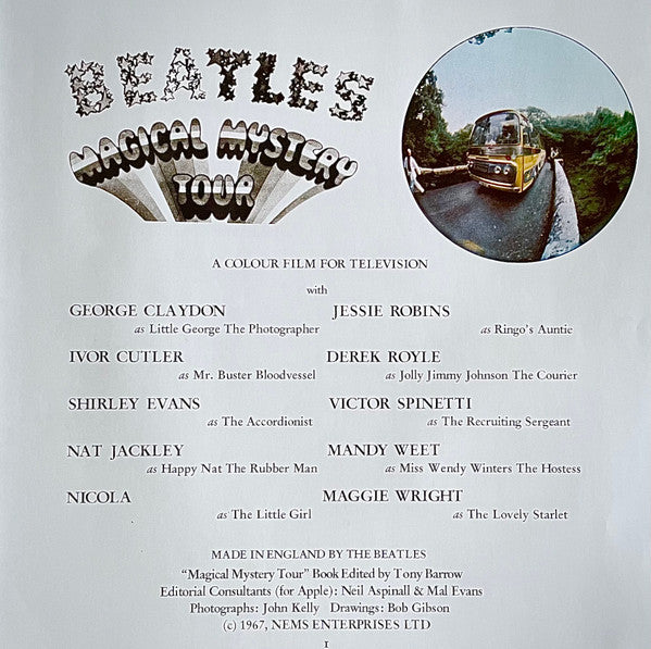 The Beatles : Magical Mystery Tour (LP, Album, RE, RM, 180)