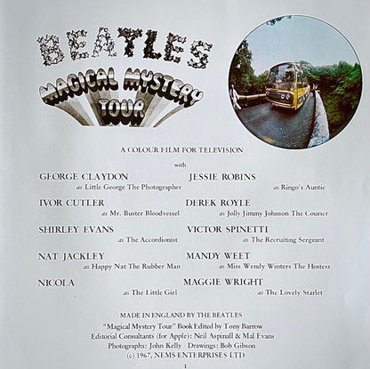 The Beatles : Magical Mystery Tour (LP, Album, RE, RM, 180)