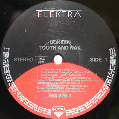 Dokken : Tooth And Nail (LP, Album)