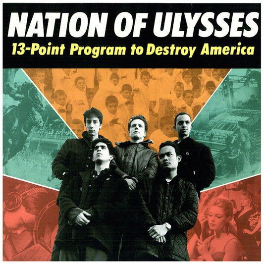 Nation Of Ulysses* : 13-Point Program To Destroy America (LP, Album)