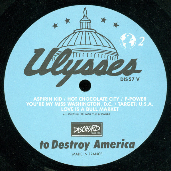 Nation Of Ulysses* : 13-Point Program To Destroy America (LP, Album)