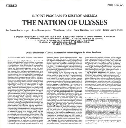 Nation Of Ulysses* : 13-Point Program To Destroy America (LP, Album)