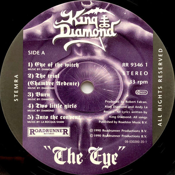 King Diamond : The Eye (LP, Album)