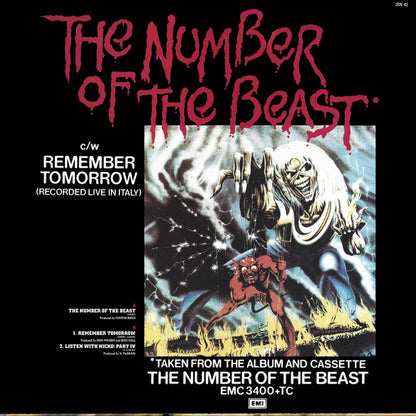 Iron Maiden : Run To The Hills · The Number Of The Beast (2x12", Comp, Ltd)