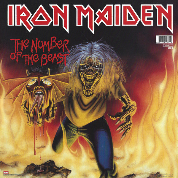 Iron Maiden : Run To The Hills · The Number Of The Beast (2x12", Comp, Ltd)