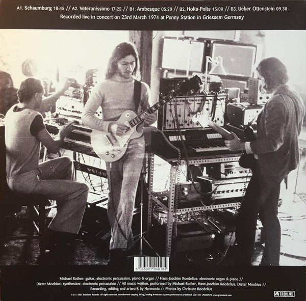 Harmonia : Live 1974 (LP, Album, FK )