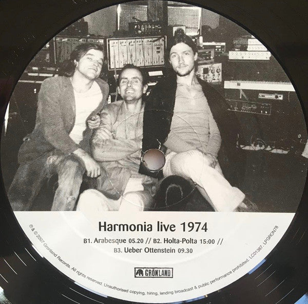 Harmonia : Live 1974 (LP, Album, FK )
