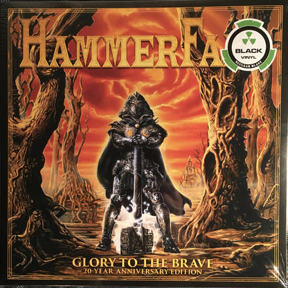 HammerFall : Glory To The Brave (LP, Album, RE, RM + LP + 20-)