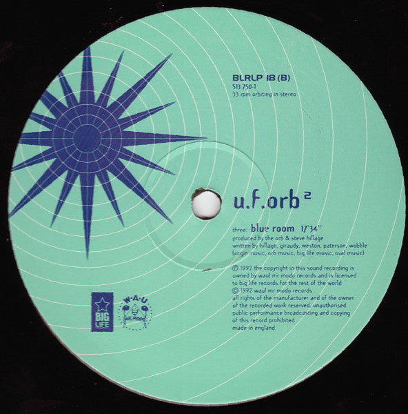 The Orb : U.F.Orb (2xLP, Album)