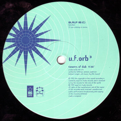 The Orb : U.F.Orb (2xLP, Album)