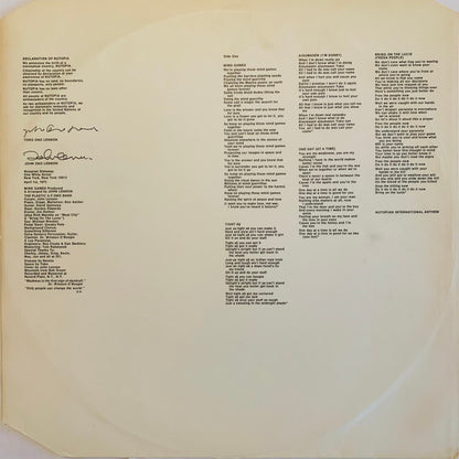 John Lennon : Mind Games (LP, Album)