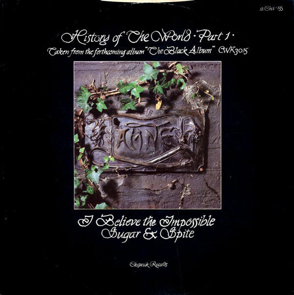 The Damned : The History Of The World - Part I (12", Single)