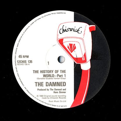 The Damned : The History Of The World - Part I (12", Single)