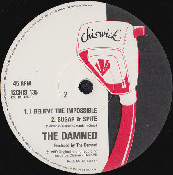 The Damned : The History Of The World - Part I (12", Single)