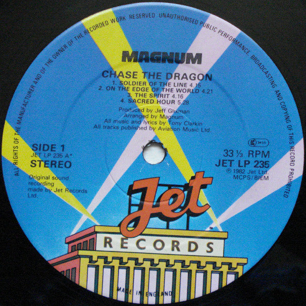Magnum (3) : Chase The Dragon (LP, Album)
