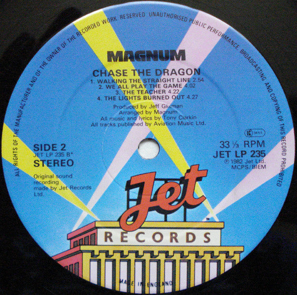 Magnum (3) : Chase The Dragon (LP, Album)