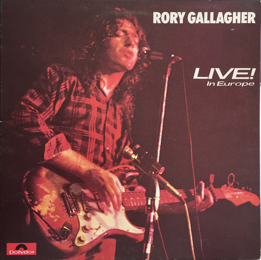 Rory Gallagher : Live! In Europe (LP, Album, Gat)