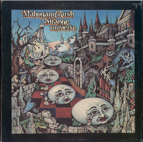 Mahogany Rush : Strange Universe (LP, Album, Promo, San)