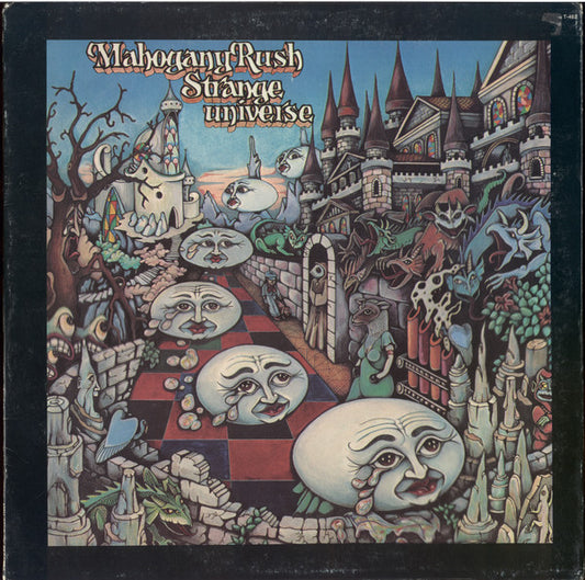 Mahogany Rush : Strange Universe (LP, Album, Promo, San)