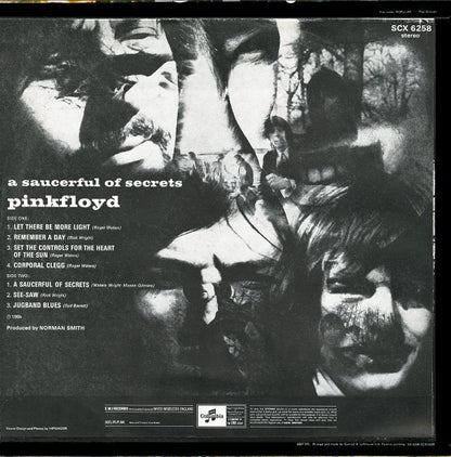 Pink Floyd : A Saucerful Of Secrets (LP, Album, RP)