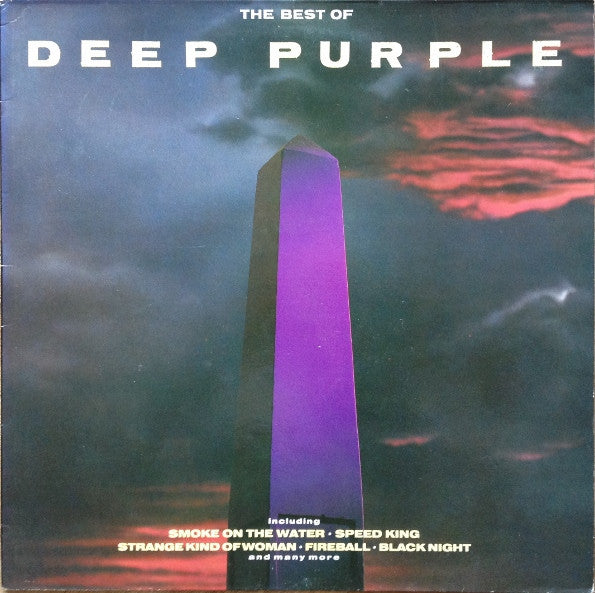 Deep Purple : The Best Of Deep Purple (LP, Album, Comp)