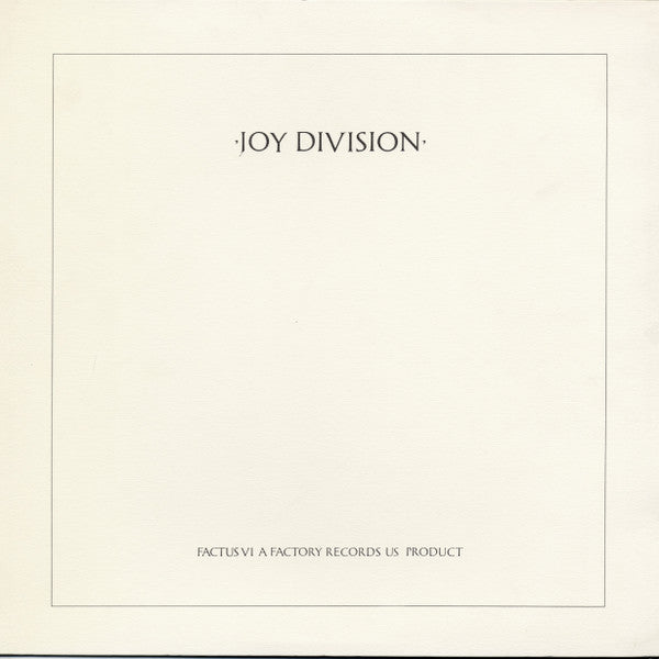 Joy Division : Closer (LP, Album, RP)