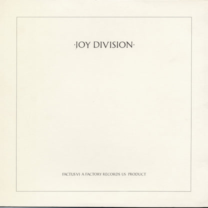 Joy Division : Closer (LP, Album, RP)
