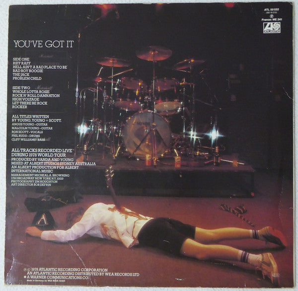 AC/DC : If You Want Blood You've Got It (LP, Album, RE)