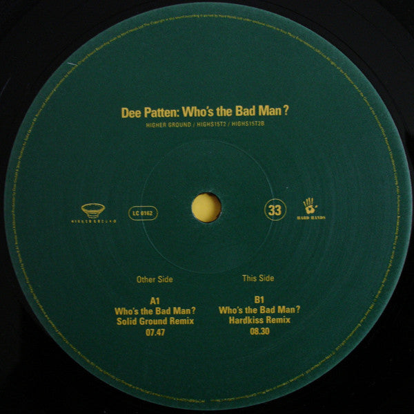 Dee Patten : Who's The Bad Man (12")