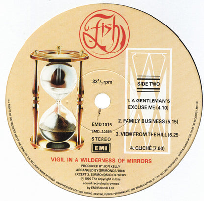 Fish : Vigil In A Wilderness Of Mirrors (LP, Album)
