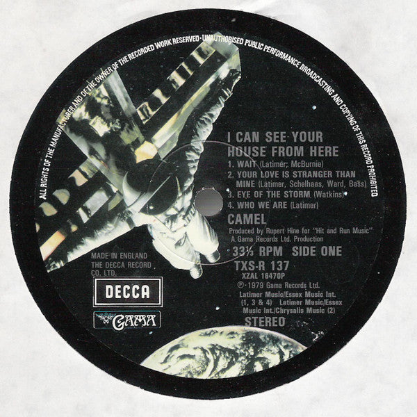 Camel : I Can See Your House From Here (LP, Album)