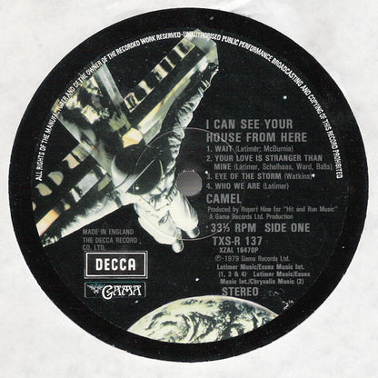 Camel : I Can See Your House From Here (LP, Album)