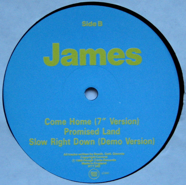 James : Come Home (12", Single)