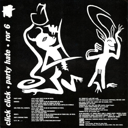 Click Click : Party Hate (LP, MiniAlbum)
