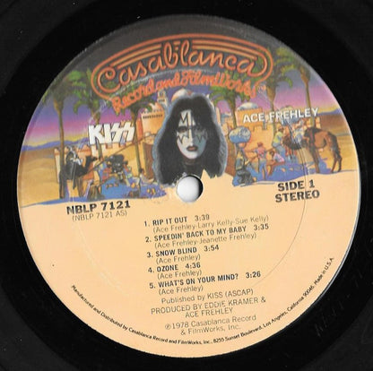 Kiss, Ace Frehley : Ace Frehley (LP, Album, Ter)