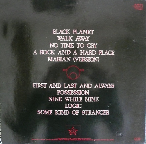 The Sisters Of Mercy : First And Last And Always (LP, Album, RE)