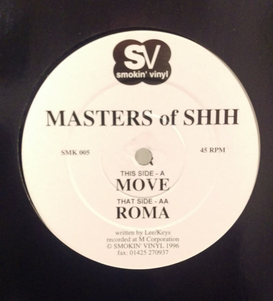 Masters of Shih : Roma / Move (12", Promo)
