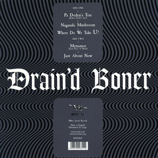 Brain Donor : Drain'd Boner (LP, Album, Pic)