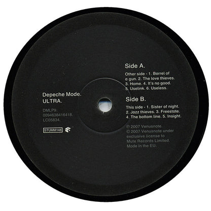 Depeche Mode : Ultra (LP, Album, RE, RM, 180)