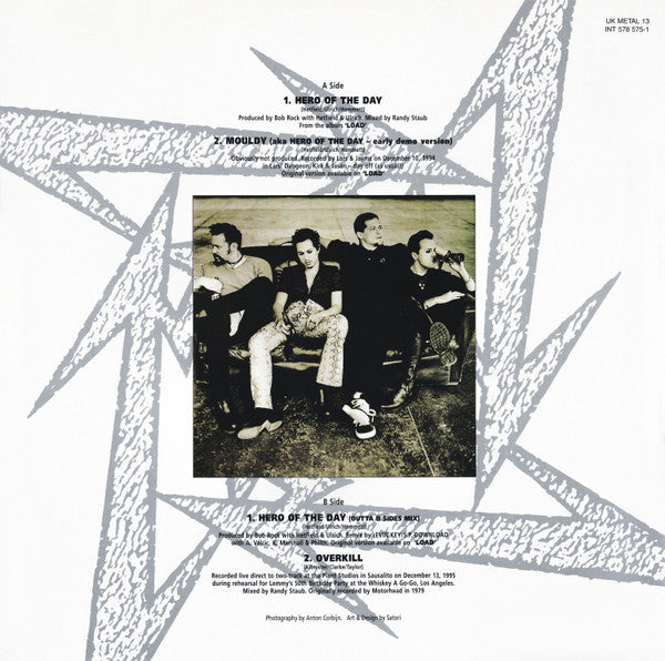 Metallica : Hero Of The Day (12")