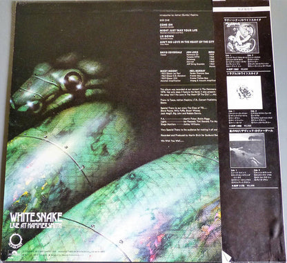 Whitesnake : Live At Hammersmith (LP, Album, Sub)