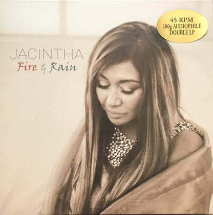 Jacintha : Fire & Rain (2x12", Album, 180)