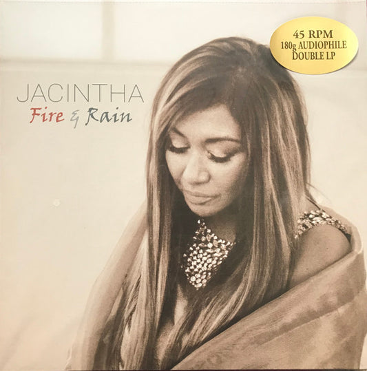 Jacintha : Fire & Rain (2x12", Album, 180)