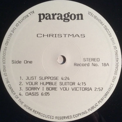 Christmas (3) : Christmas (LP, Album, RE, Unofficial)