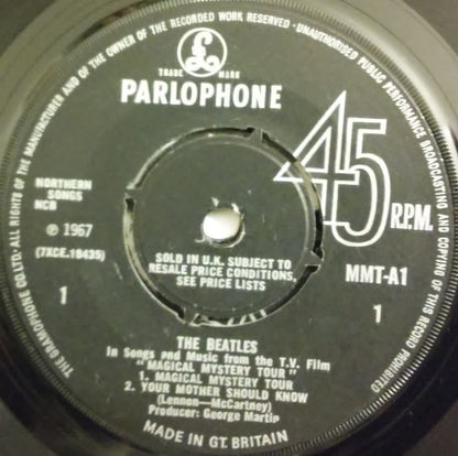 The Beatles : Magical Mystery Tour (2x7", EP, Mono, Gat)
