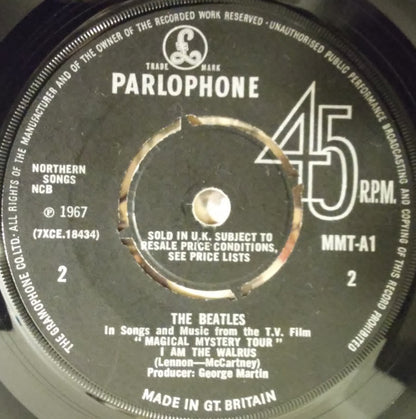 The Beatles : Magical Mystery Tour (2x7", EP, Mono, Gat)