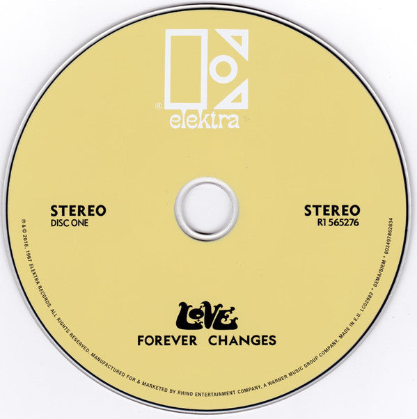 Love : Forever Changes (Dlx, Num, 50t + CD, Album, RE + CD, Album, Mono, R)
