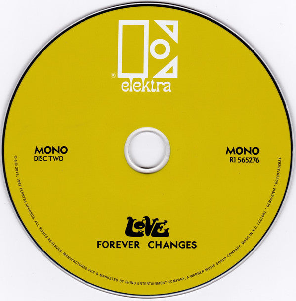 Love : Forever Changes (Dlx, Num, 50t + CD, Album, RE + CD, Album, Mono, R)