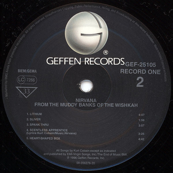 Nirvana : From The Muddy Banks Of The Wishkah (2xLP, Album)