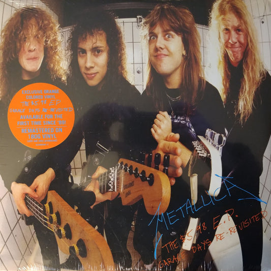 Metallica : The $5.98 E.P. - Garage Days Re-Revisited (12", EP, Ltd, RE, RM, Ora)